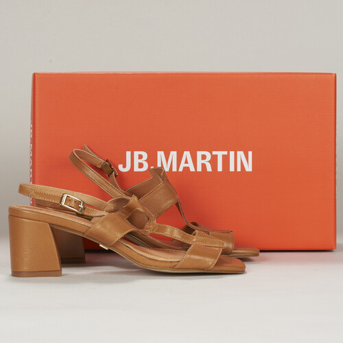 Chaussures Femme Sandales et Nu-pieds JB Martin VITALIE NAPPA MARRON
