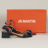 Chaussures Femme Sandales et Nu-pieds JB Martin VITAMINE VEAU VINTAGE MARINE