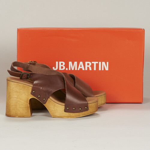 Chaussures Femme Sabots JB Martin AIMEE BUFFLE MARRON