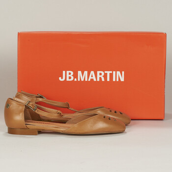 Chaussures Femme Ballerines / babies JB Martin VIROLLE MARRON