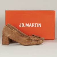 Chaussures Femme Escarpins JB Martin VERACE CHEVRE VELOURS CAMEL