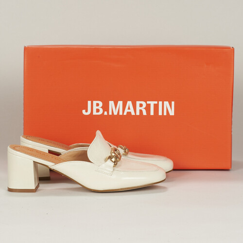 Chaussures Femme Mules JB Martin VALENCIA VINTAGE OFF WHITE