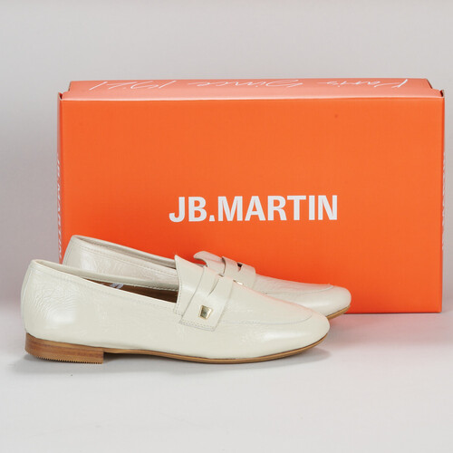 Chaussures Femme Mocassins JB Martin FRANCHE SOFT VINTAGE OFF WHITE