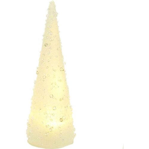 Maison & Déco Lampe à Poser Fusée Amadeus Mini sapin lumineux Blanc