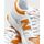 Chaussures Homme Baskets mode New Balance BB480 LMO-WHITE/ORANGE Blanc