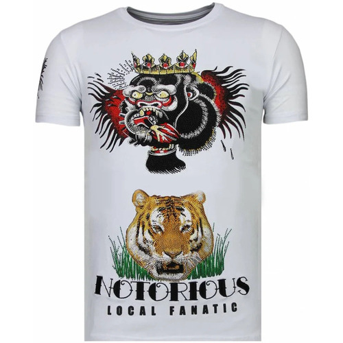 Vêtements Homme T-shirts manches courtes Local Fanatic 144125331 Blanc