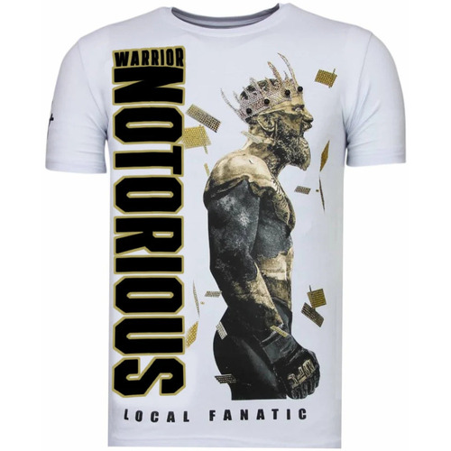 Vêtements Homme T-shirts manches courtes Local Fanatic 144125490 Blanc