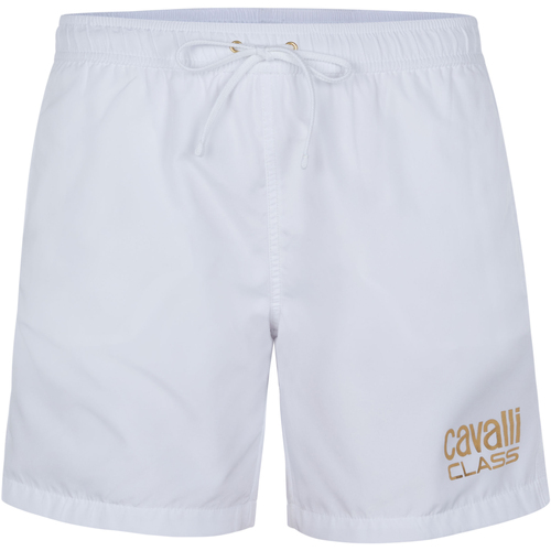 Vêtements Homme Maillots / Ossia Shorts de bain Roberto Cavalli Maillot de bain Blanc