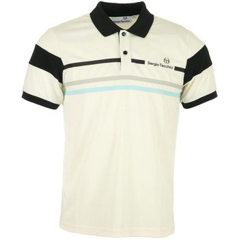 Vêtements Homme T-shirts & Polos Sergio Tacchini striped-trim polo collar Beige