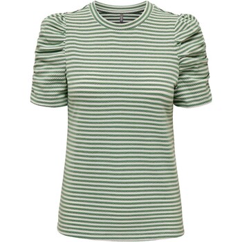 Vêtements Femme T-shirts manches courtes Only CAMISETA MUJER IBEN  15303409 Vert