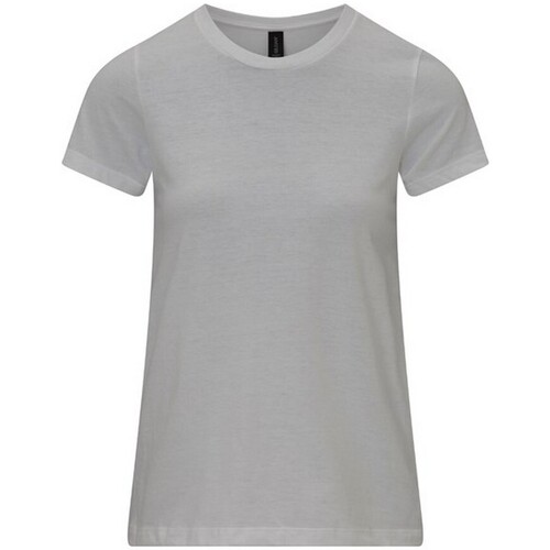 Vêtements Femme T-shirts manches longues Gildan  Blanc