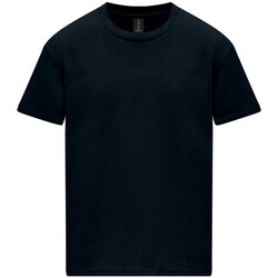 Vêtements Enfant T-shirts manches longues Gildan  Noir