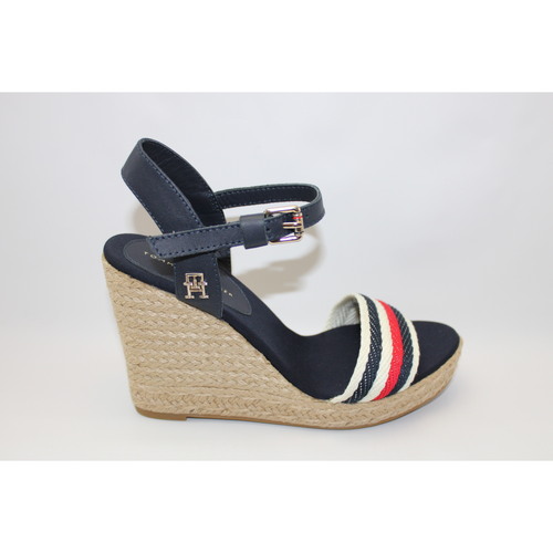 Tommy Hilfiger Sandale pour dame Bleu - Livraison Gratuite | Spartoo ! -  Chaussures Sandale Femme 74,00 €