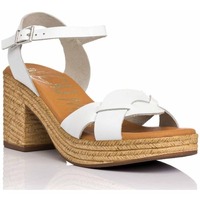 Suede sandals with monile