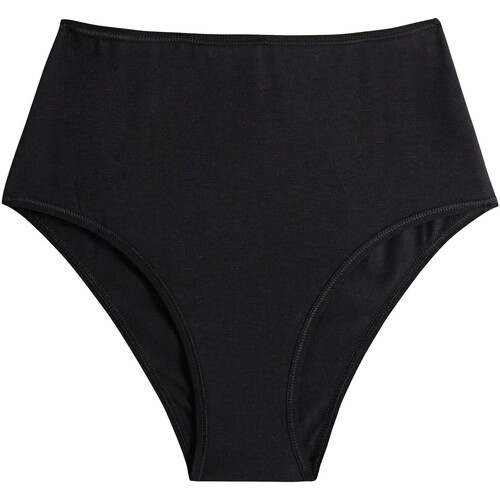 Sous-vêtements Femme Culottes & slips Pro 01 Ject Culotte taille haute coton Bio - Noir Noir