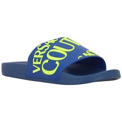 Chaussures Homme Mules Versace Jeans Couture 71YA3SQ1 Bleu