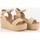Chaussures Femme Sandales et Nu-pieds Keslem Sandalias  en color beige para Beige