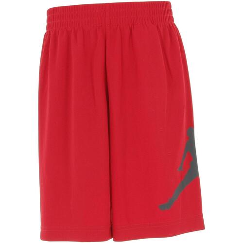 Vêtements Garçon Shorts / Bermudas Grey Nike Jumpman wrap mesh short Rouge