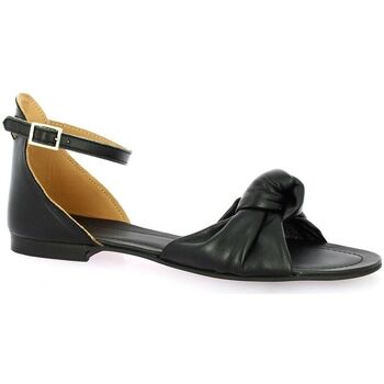 Chaussures Femme Sandales et Nu-pieds Gianni Crasto Nu pieds cuir Noir