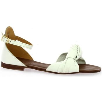 Chaussures Femme Soins corps & bain Gianni Crasto Nu pieds cuir Blanc