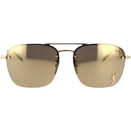 Montres & Bijoux Lunettes de soleil saint laurent round frame sunglasses Occhiali da Sole Saint Laurent SL 309 M 008 Autres