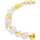 Montres & Bijoux Femme Bracelets Karma Yoga Shop Bracelet pour bébé “Lueur du Coeur” en Quartz Rose et Ambre 