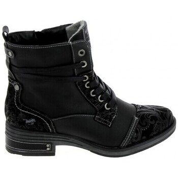 Chaussures Femme Bottines Mustang Boots 1293501 Noir Noir