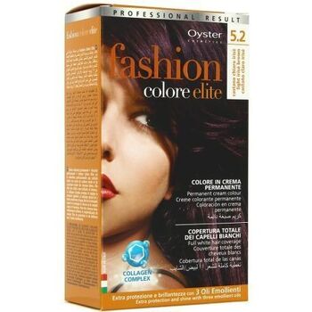 Beauté Femme Colorations Oyster Professional Oyster fashion colore elite - Coloration 5.2 Châtain cla... Marron