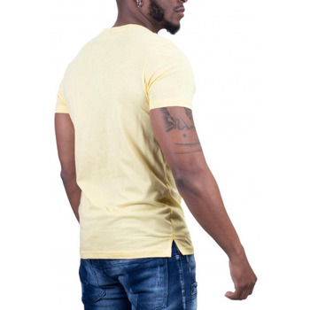 Uniplay Tee shirt homme jaune Oversize UP-BT128 - XS Jaune