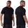 Vêtements Homme Débardeurs / T-shirts sans manche Uniplay Tee shirt homme oversize noir  UPT980 Noir