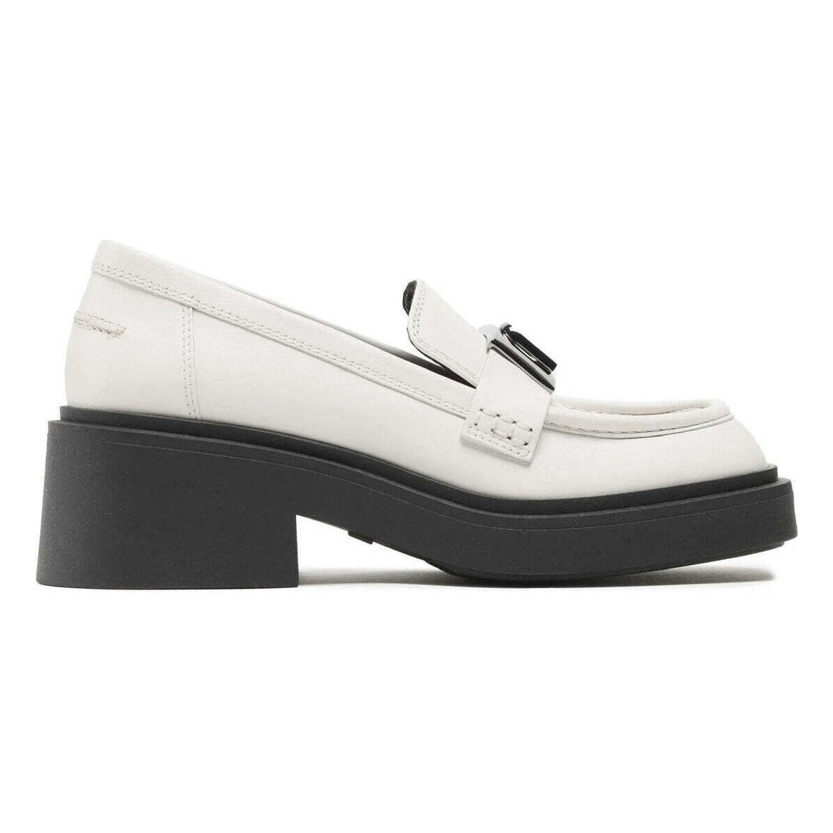Chaussures Femme Mocassins Furla college loafer Blanc
