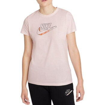 Vêtements Femme T-shirts manches courtes grind Nike DJ1820-640 Rose