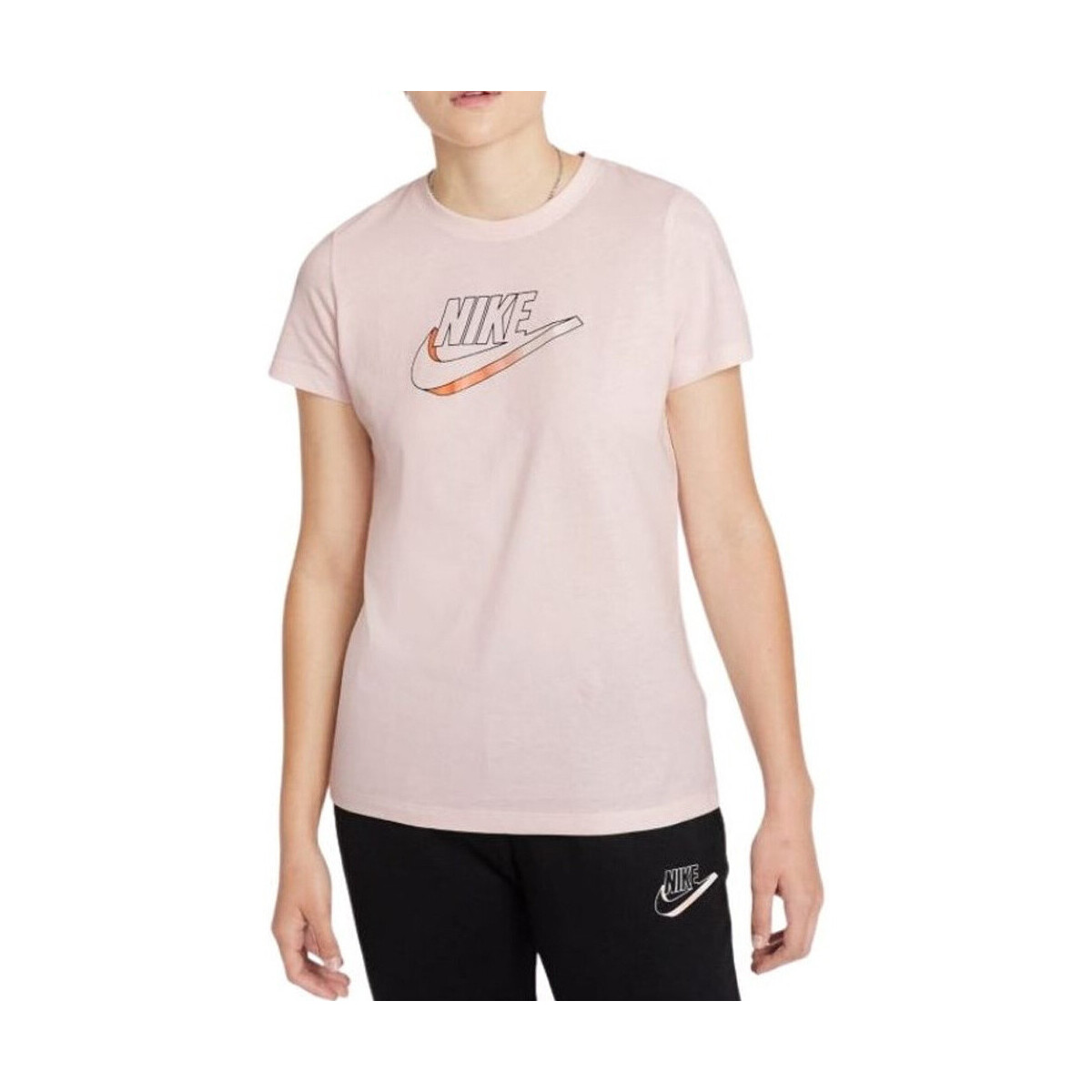 Vêtements Femme T-shirts & Polos Nike DJ1820-640 Rose