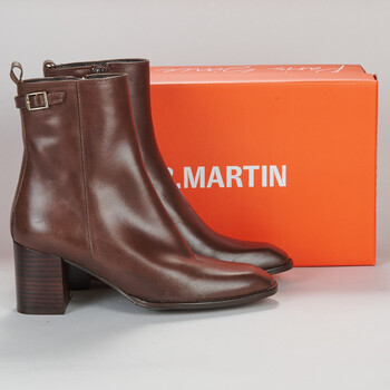 Chaussures Femme Bottines JB Martin VALENTINE VEAU MARRON