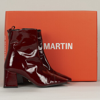 Chaussures Femme Bottines JB Martin VANESSA VERNIS BORDEAUX