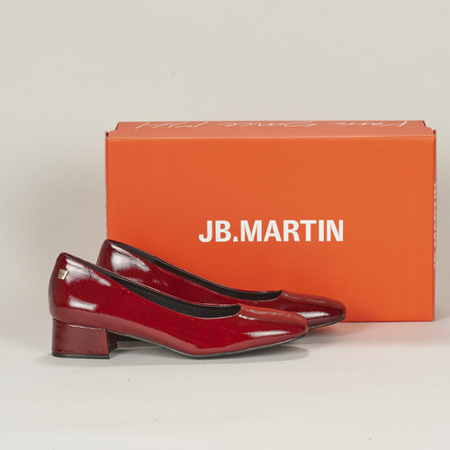 Chaussures Femme Escarpins JB Martin VIRGINIA VERNIS BORDEAUX