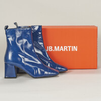 Chaussures Femme Bottines JB Martin VANESSA VERNIS BLEU ROCK