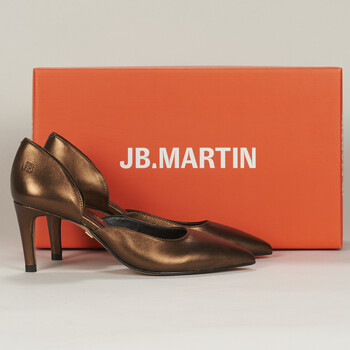 Chaussures Femme Escarpins JB Martin ENVIE CHEVRE METAL MARRON