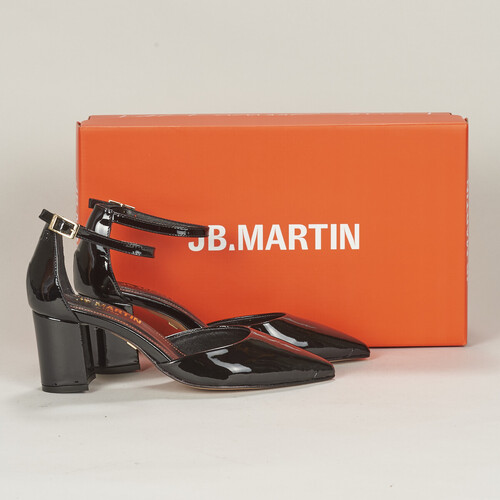 Chaussures Femme Escarpins JB Martin ELEONORE VERNIS NOIR