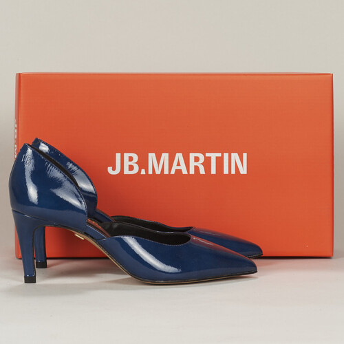 Chaussures Femme Escarpins JB Martin ENVIE VERNIS BLEU ROCK