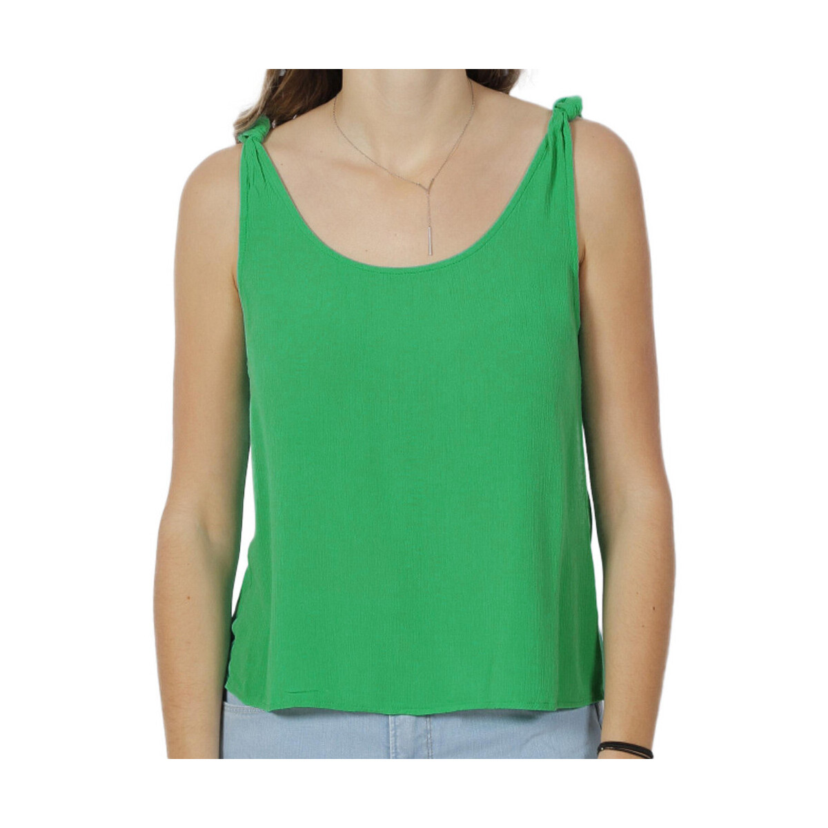 Vêtements Femme Débardeurs / T-shirts sans manche Vero Moda 10281909 Vert