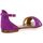 Chaussures Femme Sandales et Nu-pieds Gianni Crasto Nu pieds cuir velours Violet