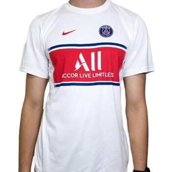 Vêtements Homme T-shirts & Polos Nike Maillot de foot HOMME  PSG FAN MESSI 30 Blanc