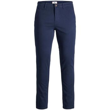 Vêtements Garçon Pantalons Jack & Jones 12160028 MARCO BOWIE-NAVY BLAZER Bleu