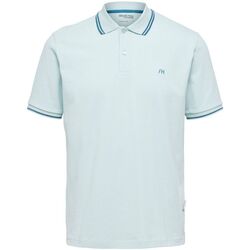 Vêtements Homme T-shirts & Polos Selected 16087840 DANTE SPORT-HARBOR GRAY Bleu