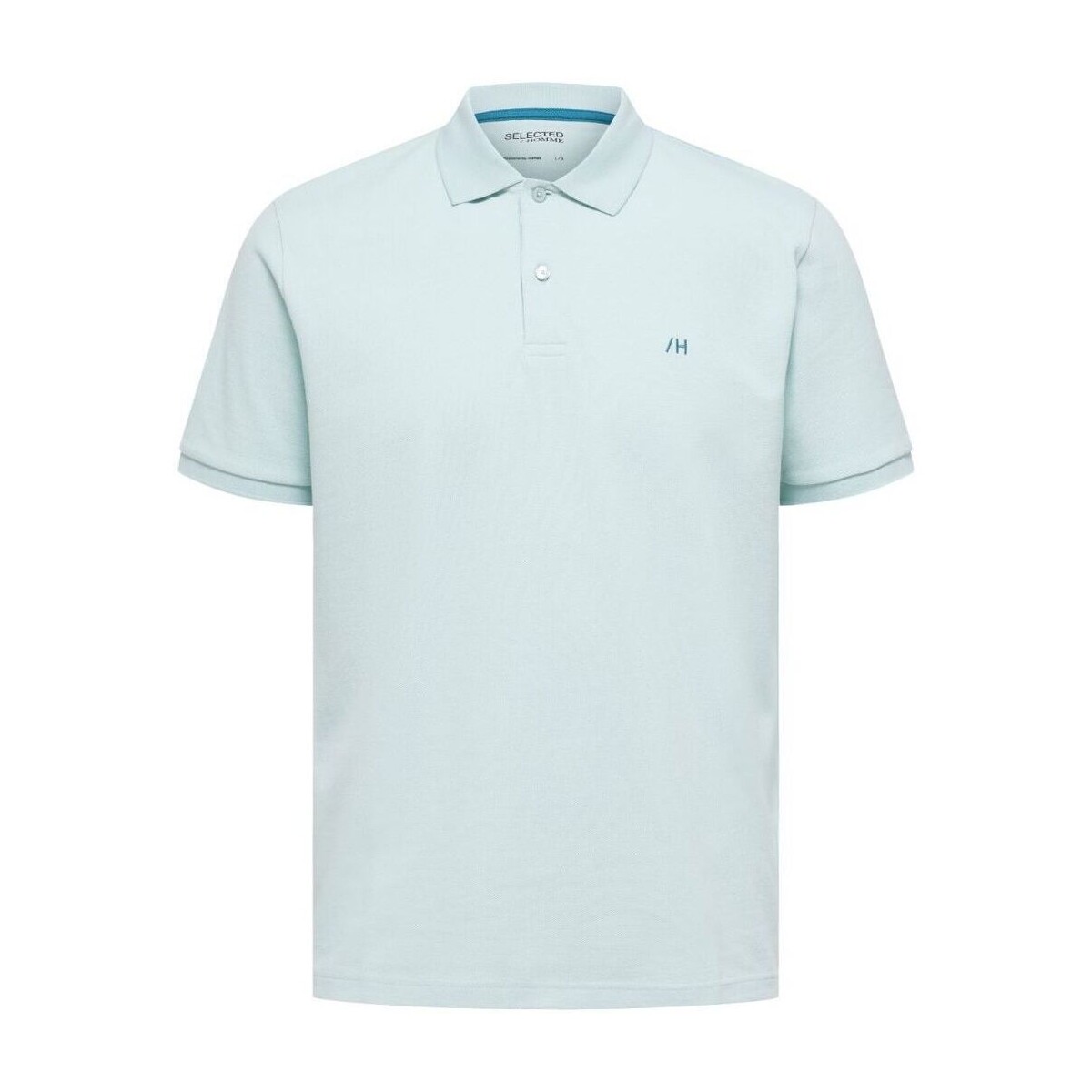 Vêtements Homme T-shirts & Polos Selected 16087839 DANTE-HARBOUR GRAY Bleu