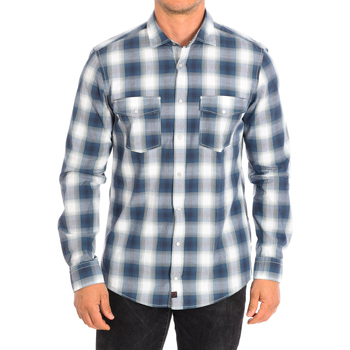 Vêtements Homme Chemises manches longues Strellson 10004718-412 Bleu