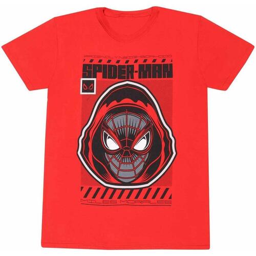 Vêtements T-shirts manches longues Marvel Spider Rouge