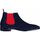 Chaussures Homme Boots Gordon & Bros Babouche Bleu