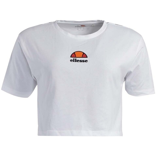 Vêtements Femme SoulCal Print Shirt Mens Ellesse ANN CROPPED T-SHIRT Blanc